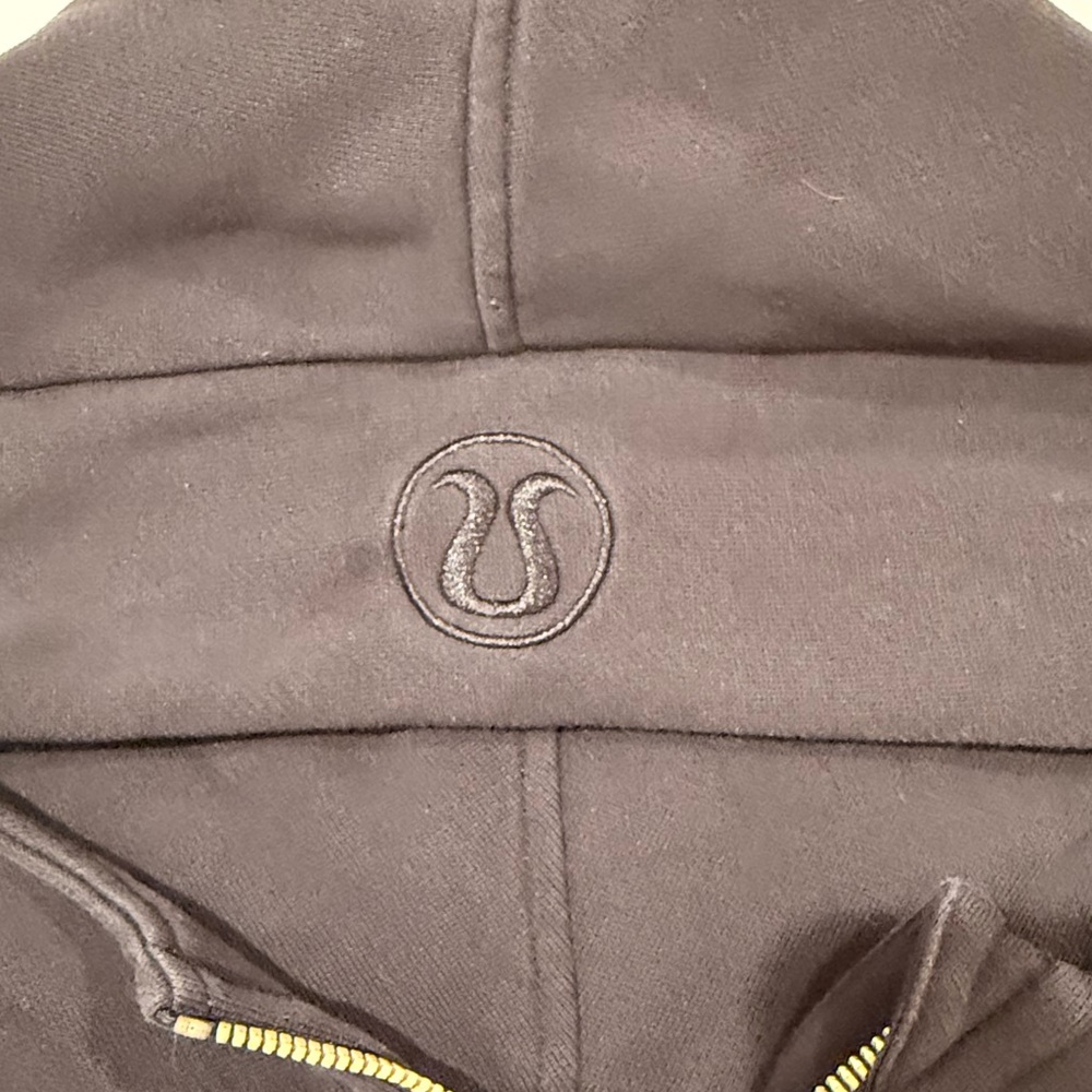 Lululemon Black Scuba Hoodie with Half-Zip - Picture 5 of 8